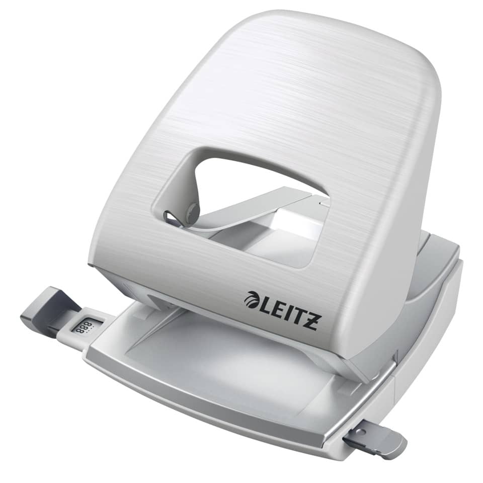 Locher, Bürolocher, Heftgerät, Schwarz/weiß, Leitz