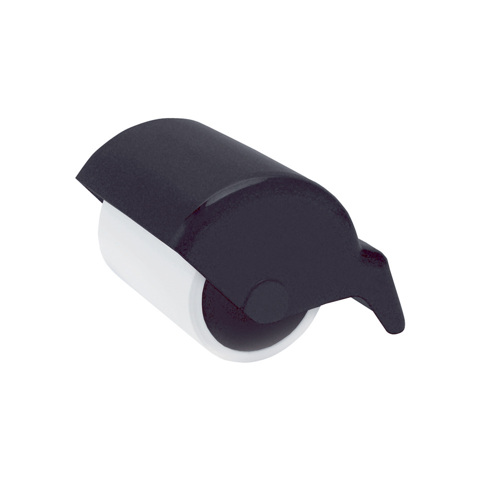 Kabelclip, Gehäuse, Coverschutz, Schwarz, Rollenkappe