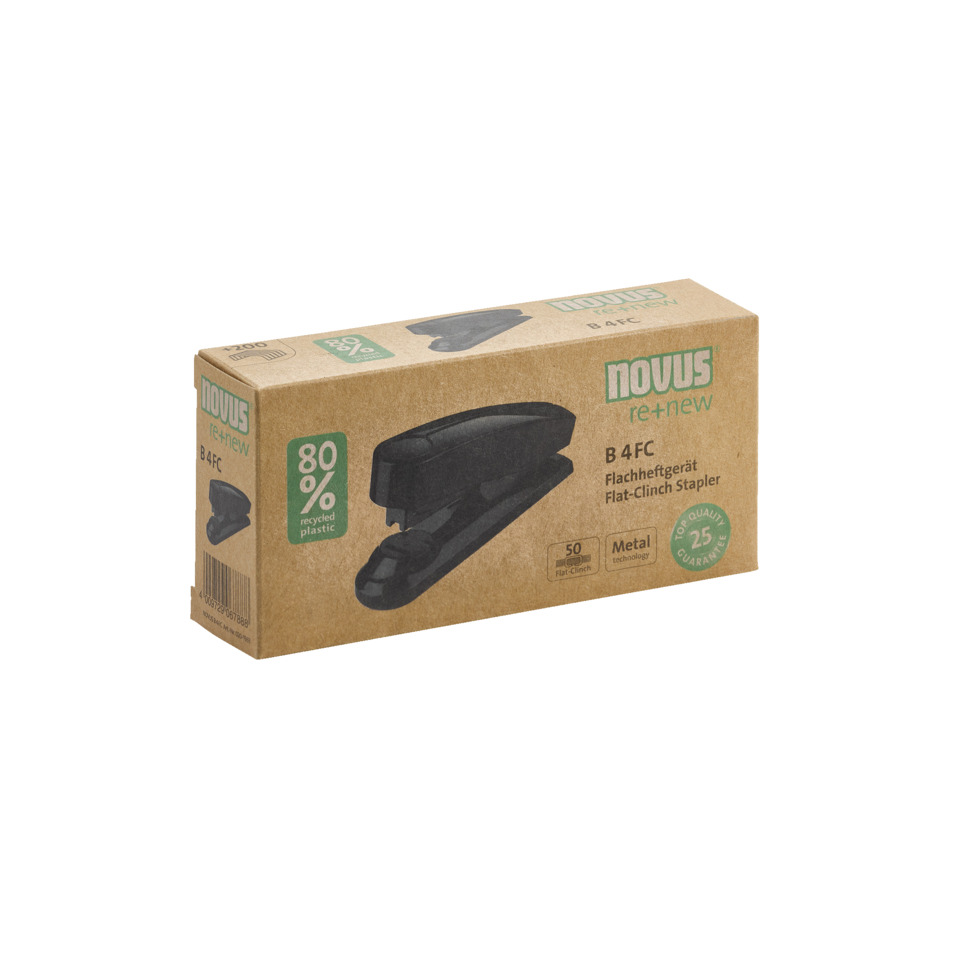 Schraubenhut, Flachheftgerät, Stempelgerät, Metall, 80% Recycling