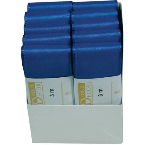 Taftband, 40mmx3m, blau GOLDINA 1445040351003