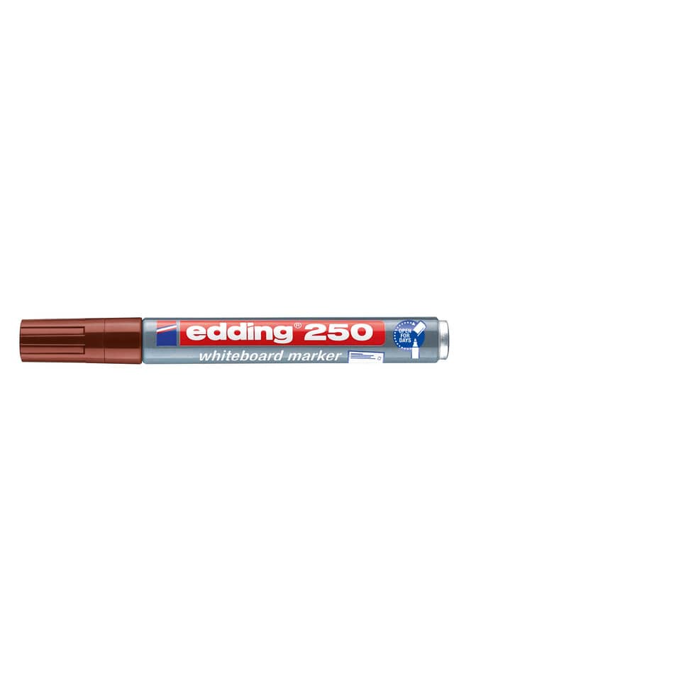 Boardmarker 250, 1,5-3mm, Rundspitze, braun EDDING 4-250007