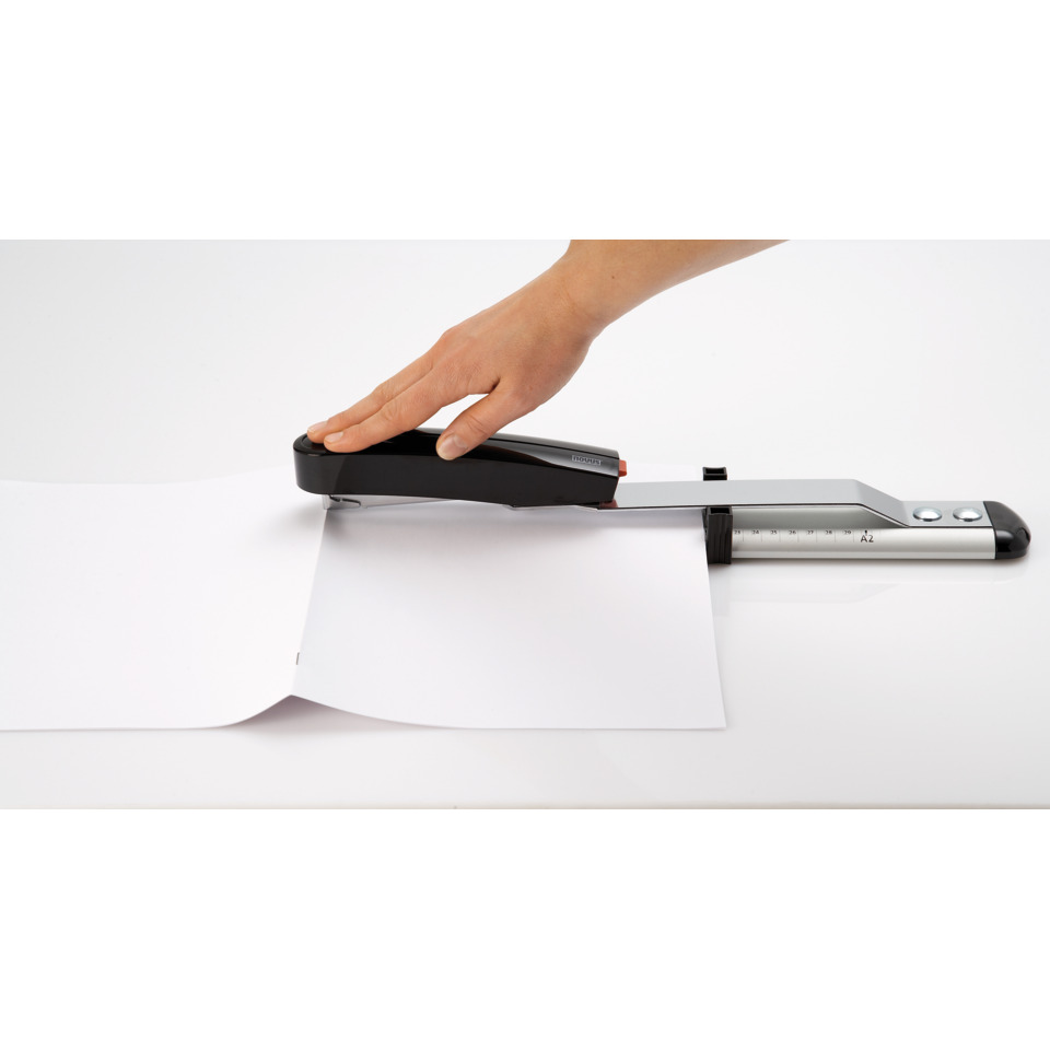 Broschierterminer, Stempel, Schneidegerät, Lineare Schienenführung, Allzweckhefter