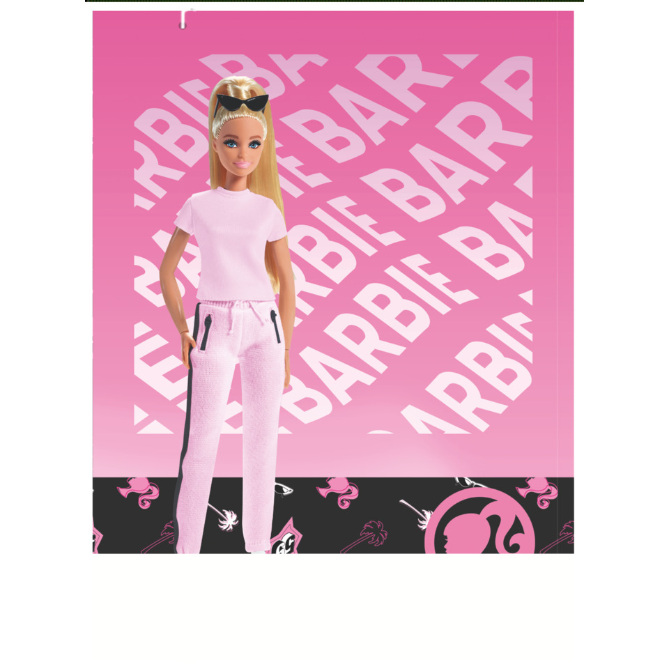Barbie, Puppe, Kleidung, Sportoutfit, Rosa