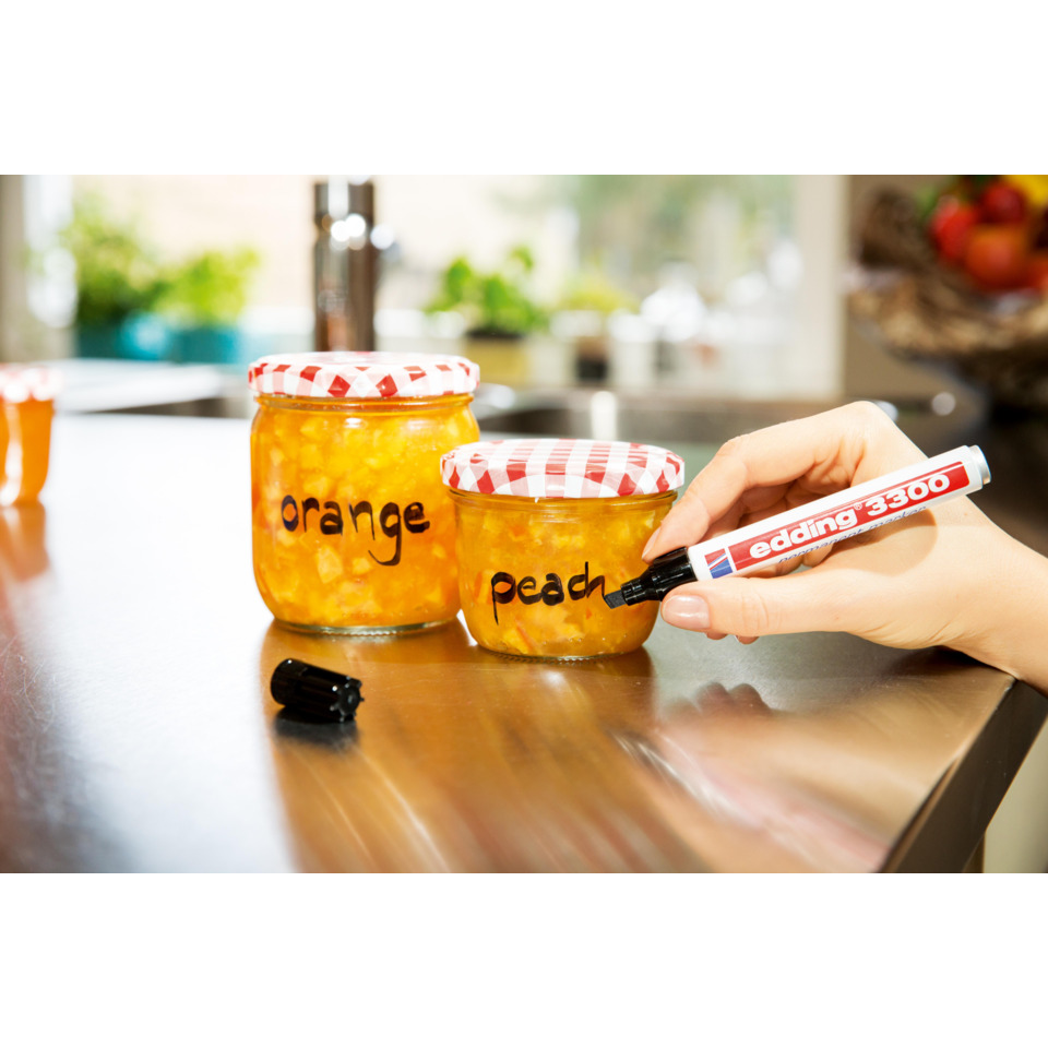 Marmelade, Gläser, Orangenmarmelade, Klecks?, Marker?