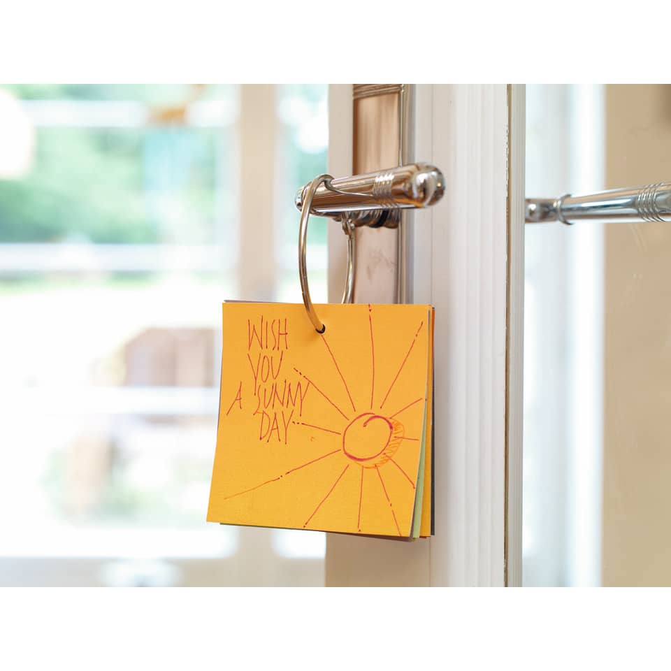 Notizblock, Post-it, Sticky Note, Notiz, Schriftzug