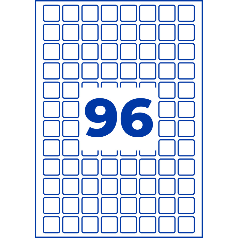 grid, blue, card, poster, 96