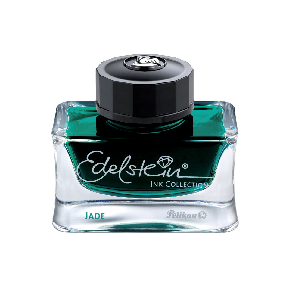 Tintenflasche, Edelsteine Ink, Jadegrüne Tinte, Nutzbares Produktmerkmal, Pelikanker