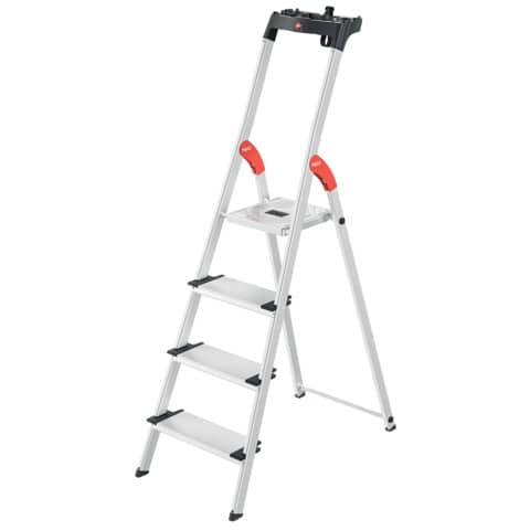 Sicherheitsleiter L80 ComfortLine, 4 Stufen HAILO 8040-407