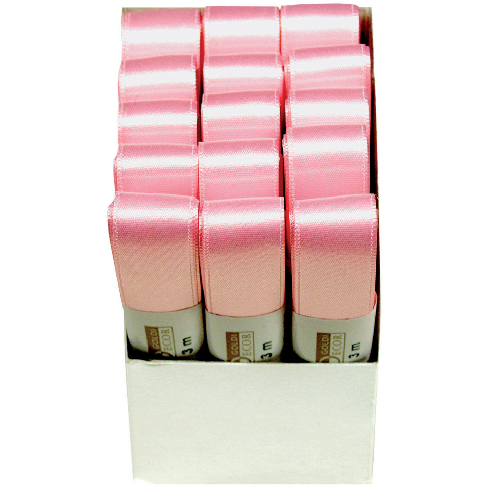 Klebeband, Rosa Band, Satin Band, Spulenband, Schachtel mit Band