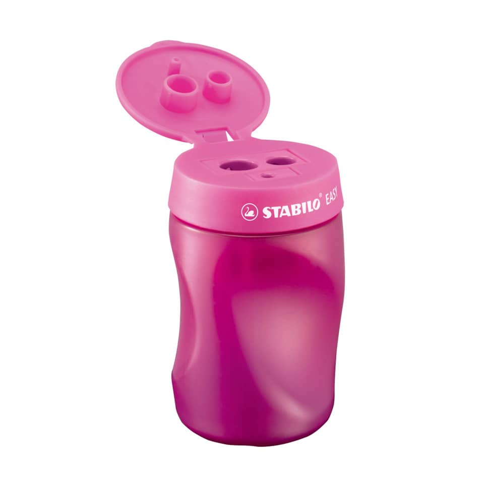 Wasserflasche, Trinkflasche, Schüttelstopper, Schwungdeckel, Pink