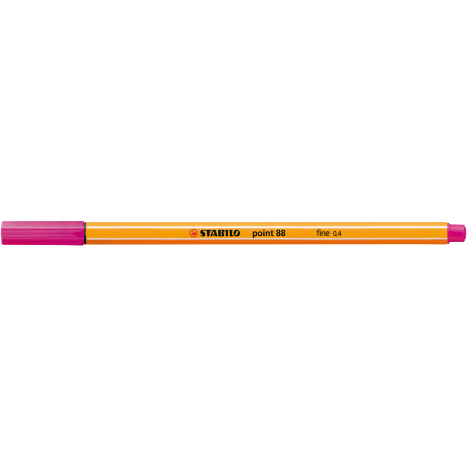 Marker, Markerfarbe Orange, Fine Point, Stabilo, Kugelschreiberähnlich