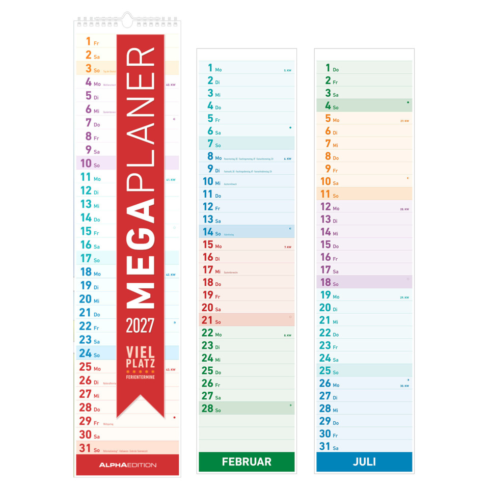 Kalender, Monatskalender, Monat, Planer, Frühjahr/Sommer