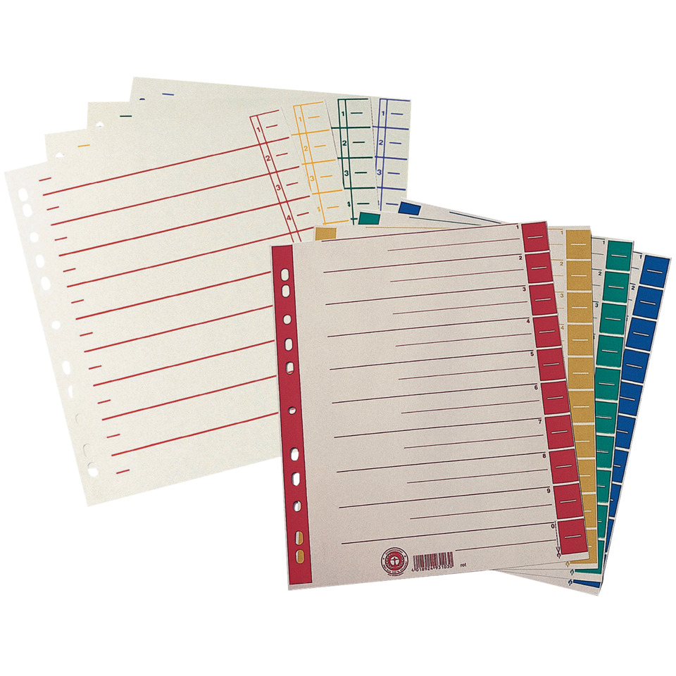 Kladdepapier, Notizpapier, Kleeblatt-Register, Layoutpapier, Tagebuchpapier