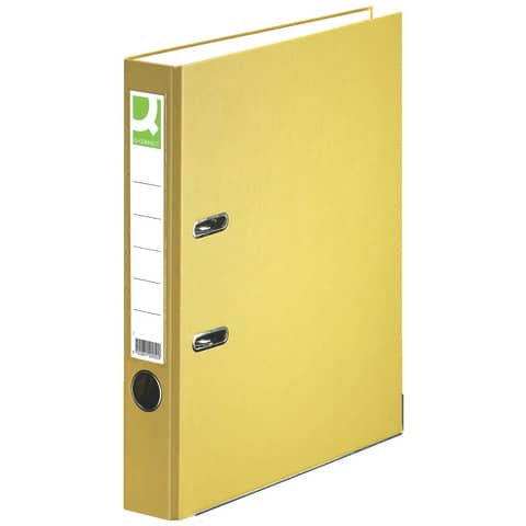 Ordner, A4, 50mm, PP, gelb Q-CONNECT KF18733