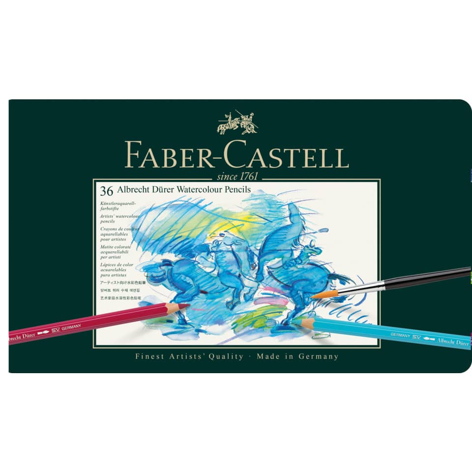 Aquarellstifte, Bleistiftset, Wasserfarben, Farbstift, Künstlerbedarf