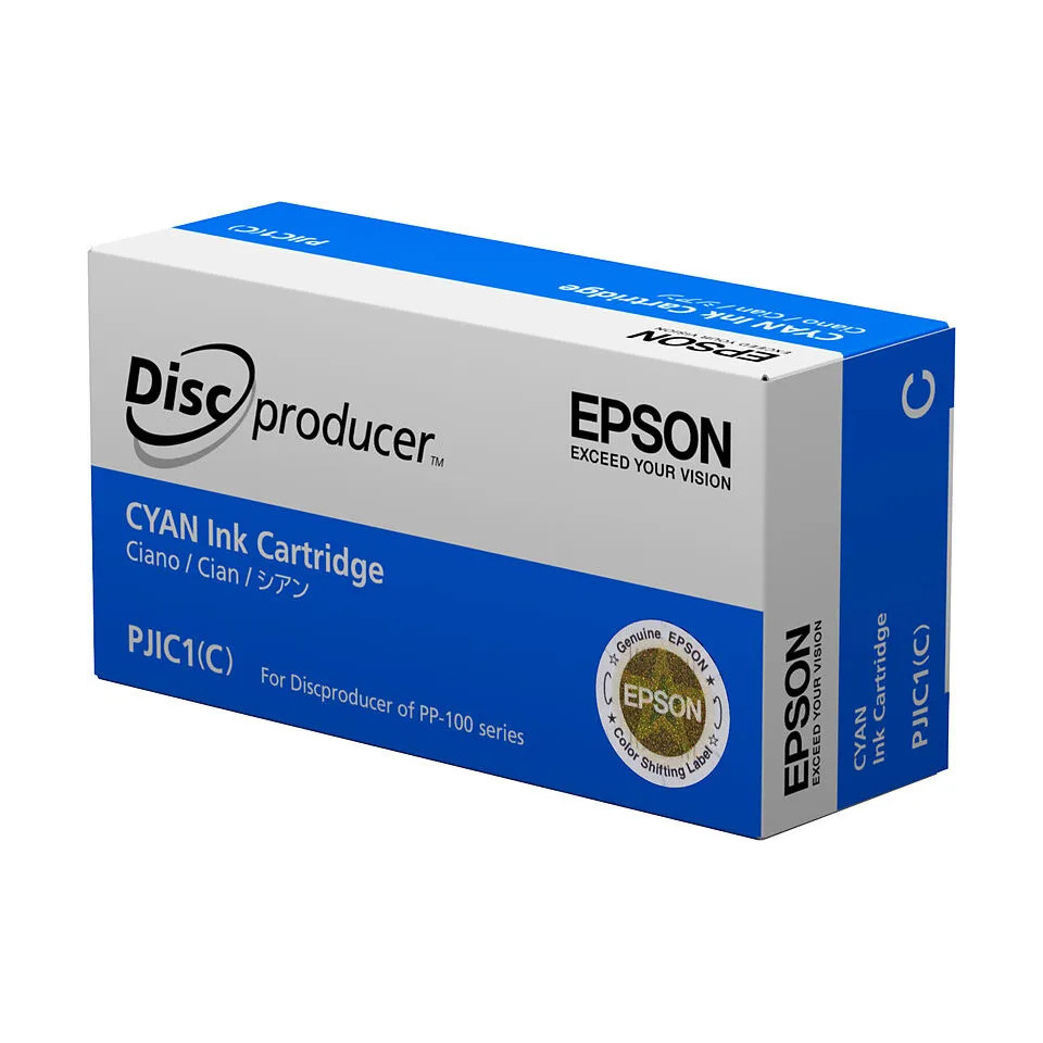 Tintenpatrone, Cyan, Druckerzubehör, EPSON, Discproducer