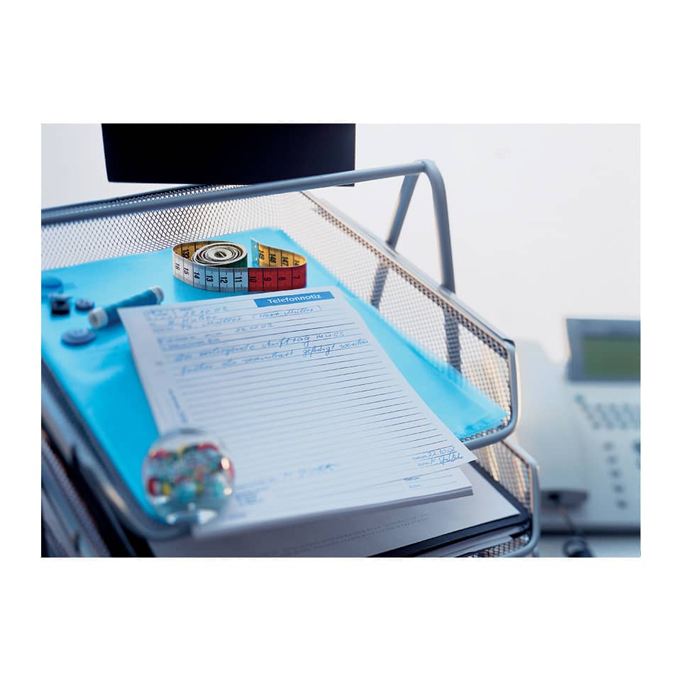 office, desk, Notizblock, Maßband, Unterlagen