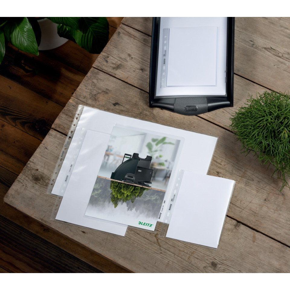 Dokumentenscanner, Schutzfolie, Transparenthülle, Scan-Adapter, Leitz