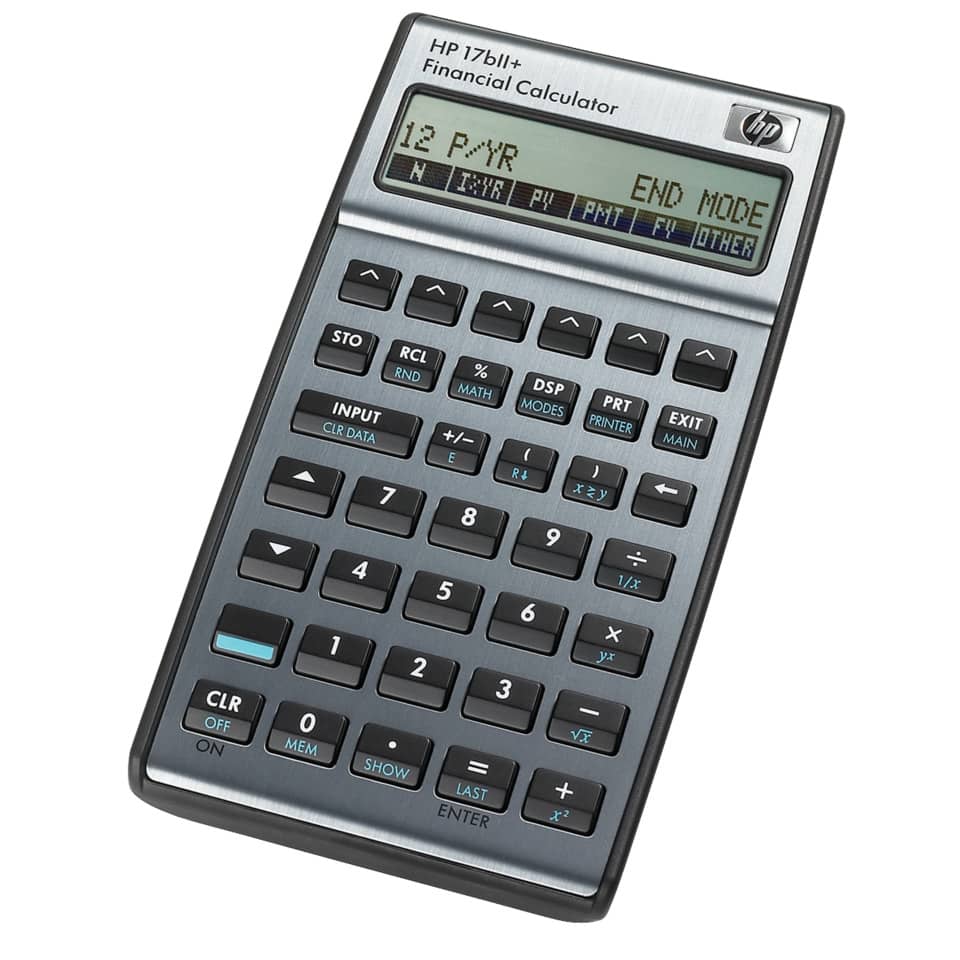 Taschenrechner, Finanzrechner, Anzeige, Tasten, Gehäuse