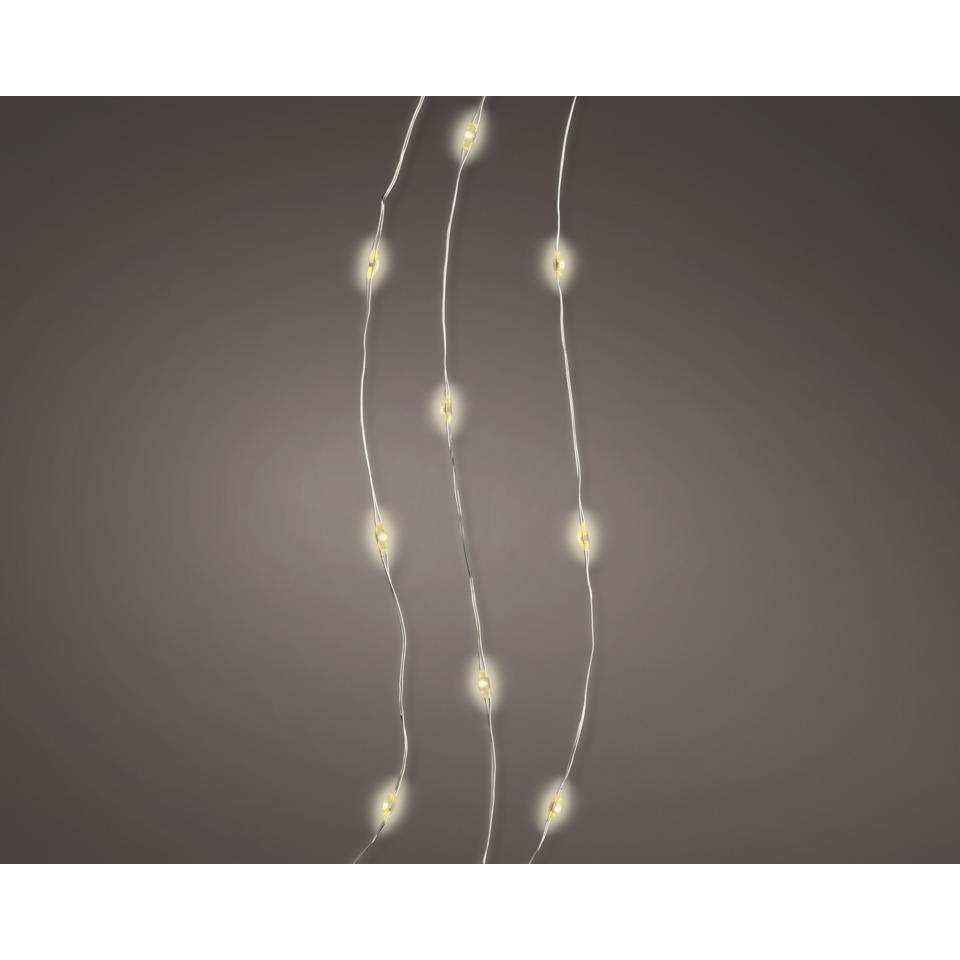 Lichterkette, String Lights, LED, Warmweiß, Dekoration
