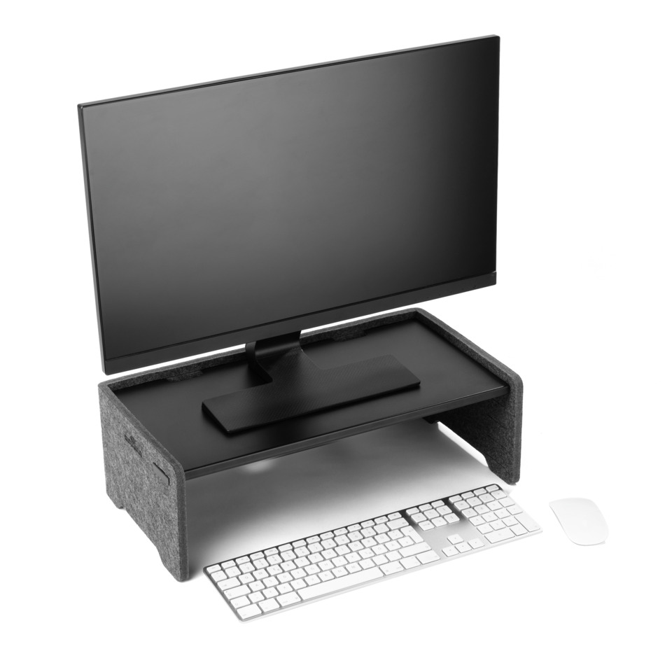 Monitorstand, Schreibtischzubehör, Kabelmanagement, Monitorauflage, Tastaturablage