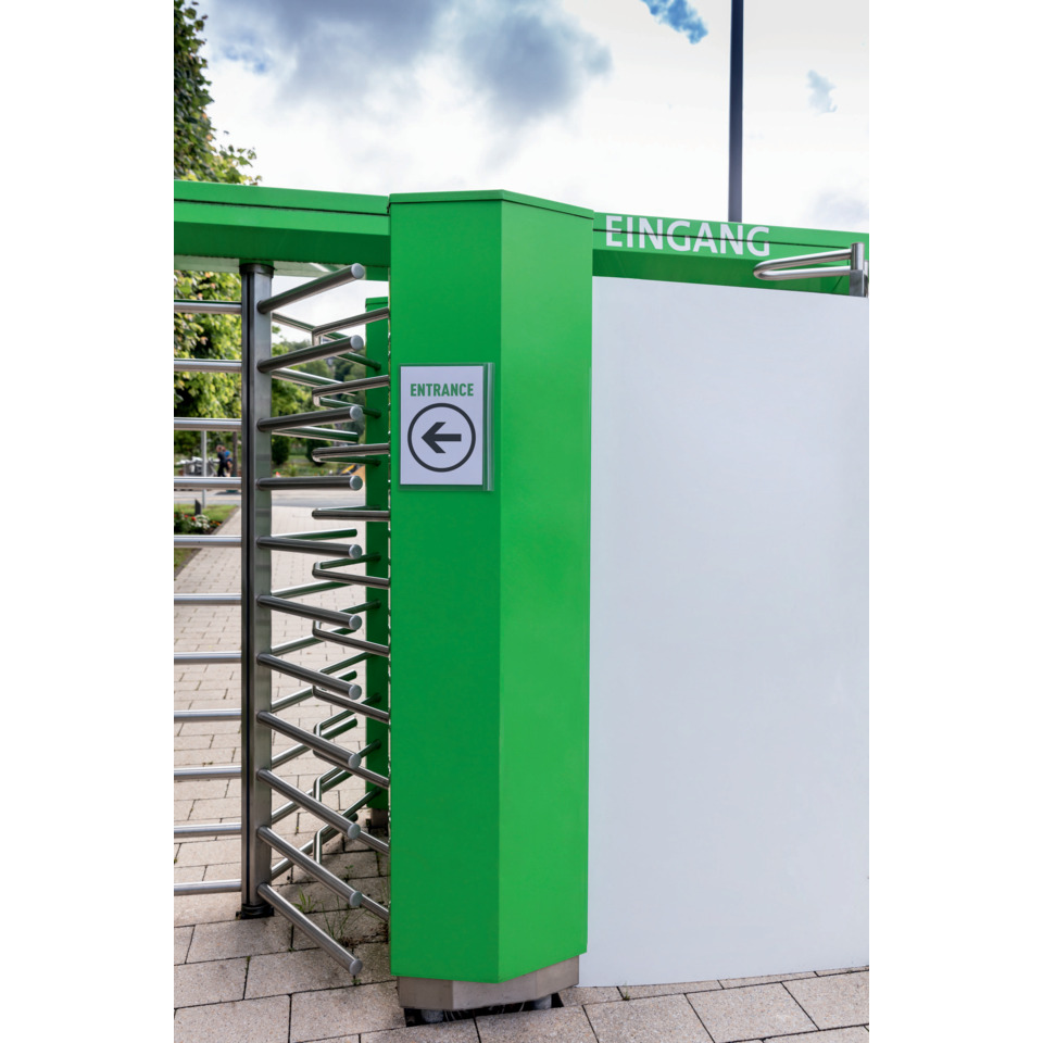 Turnstile, Tor, Eingang, Metall, Grün, Sicherheitsdrehschild, Eingang, Turniket, Gartentür, Metallkonstruktion