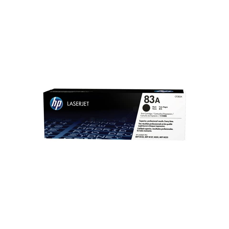 Laserjet, Tintenpatrone, HP, 83A, Schwarz