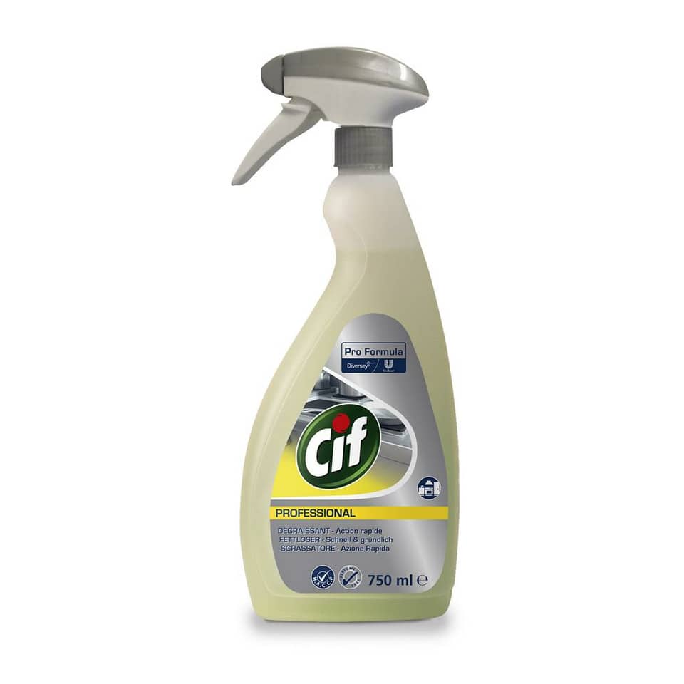 Reinigungsmittel, Sprühflasche, Putzmittel, 750 ml, Cif Professional