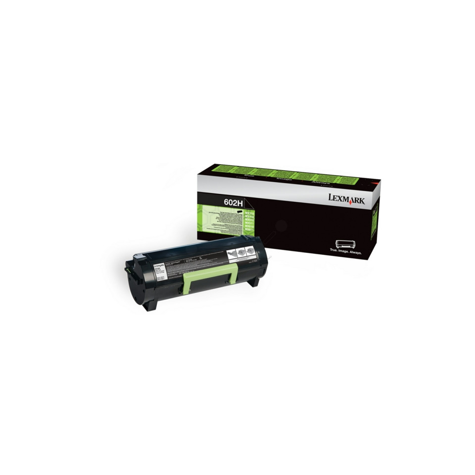 Tonerpatrone, Laser-Toner, Druckerzubehör, Schwarz/Grün, Kompatibel? 602H, Toner, Tonerpatrone, Lasertoner, Lexmark, 602H