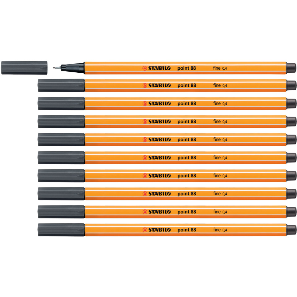 Marker, Dry-erase, Orange, Fine-point, Stift