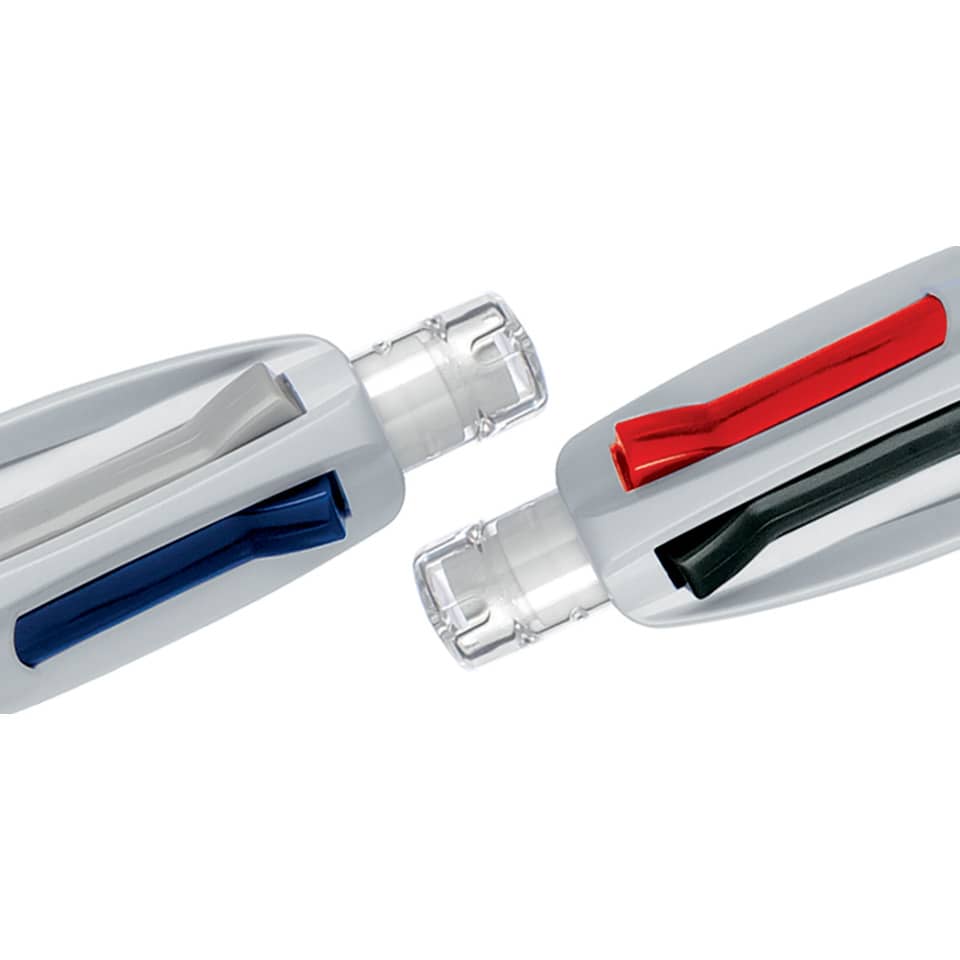 Kabelstecker, Steckverbinder, Schwarz, Rot, Verschlussclip
