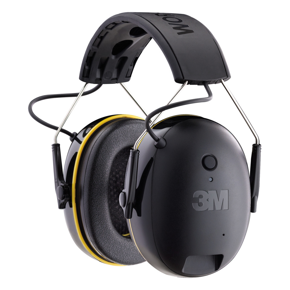 Kopfhörer, Over-Ear, Gelber Rand, Schwarz, Größe?