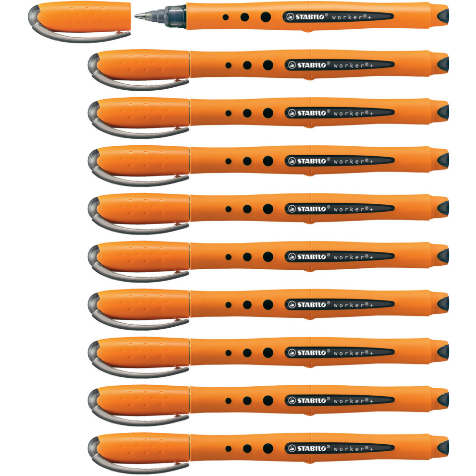 Präzisionsmesser, Abbrechklinge, Orangene Griff, erggrippig, ausziehbare Klinge