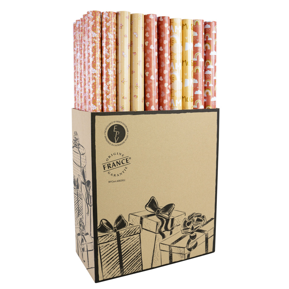  Geschenkbox,  Papierrollen,  Muster,  Geschenkset,  Dekoration