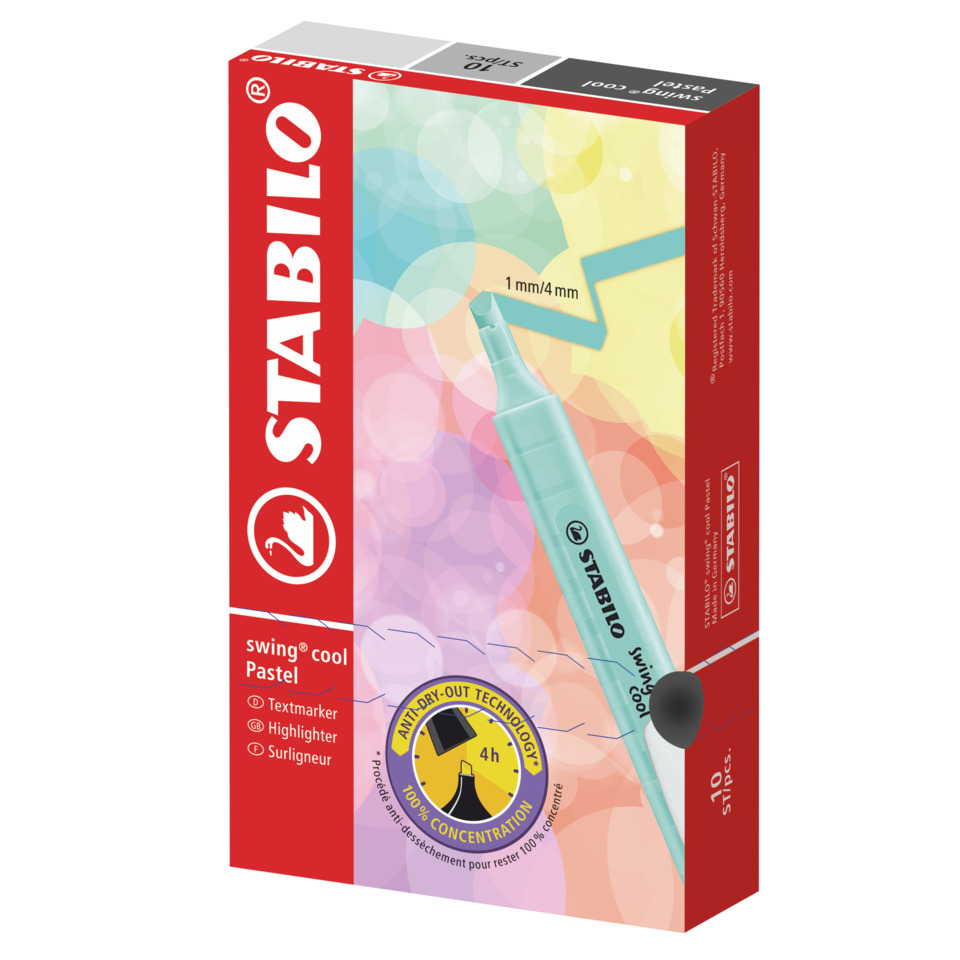 Textmarker, Highlighter, Pastell, Pastellfarbe, Studio-Marker