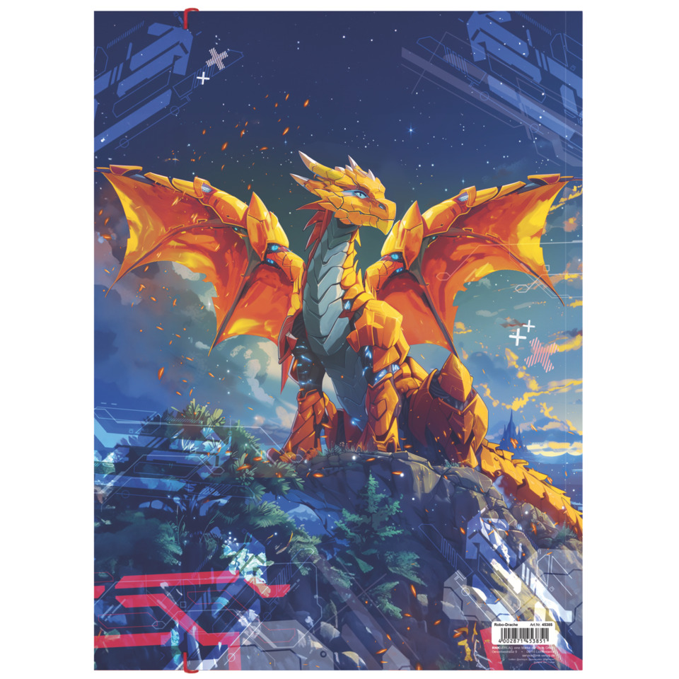 Drache, Flügeldrache, Orangerot, Schuppen, Berggestein