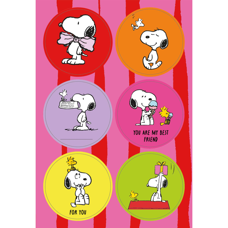 Snoopy, Geldbörsenanhänger, Cartoon, Anhänger, Pink Hintergrund