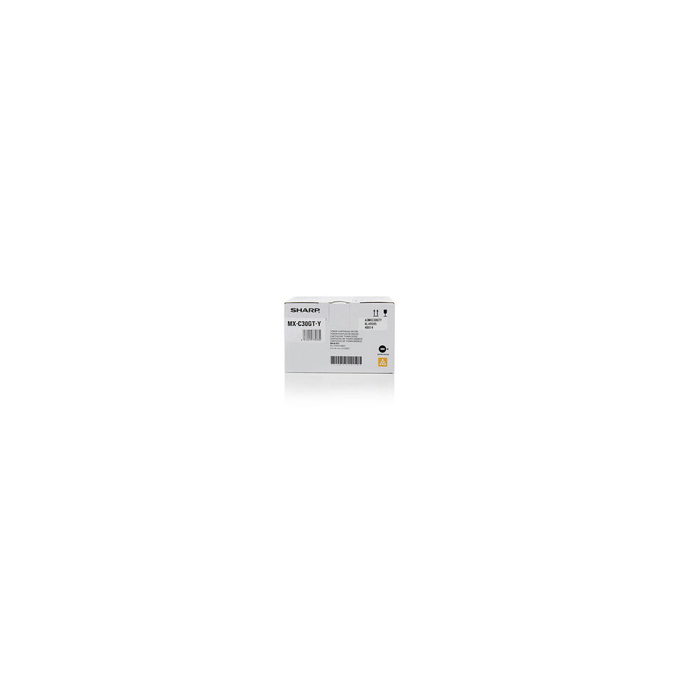  toner,  cartridge,  sharp,  mx-c30gt-y,  box