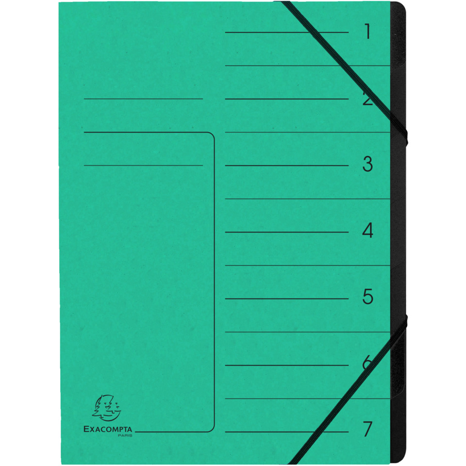 Notizbuch, A4, Linien, Grün, Spiralbindung