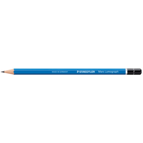 Bleistift Mars® Lumograph® 2H, blau STAEDTLER 100-2H