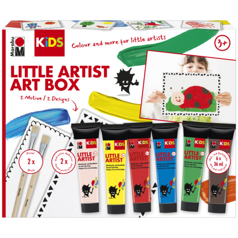 Malset Little Artist Art Box MARABU KiDS 03050 000 00114 Flasche, Person