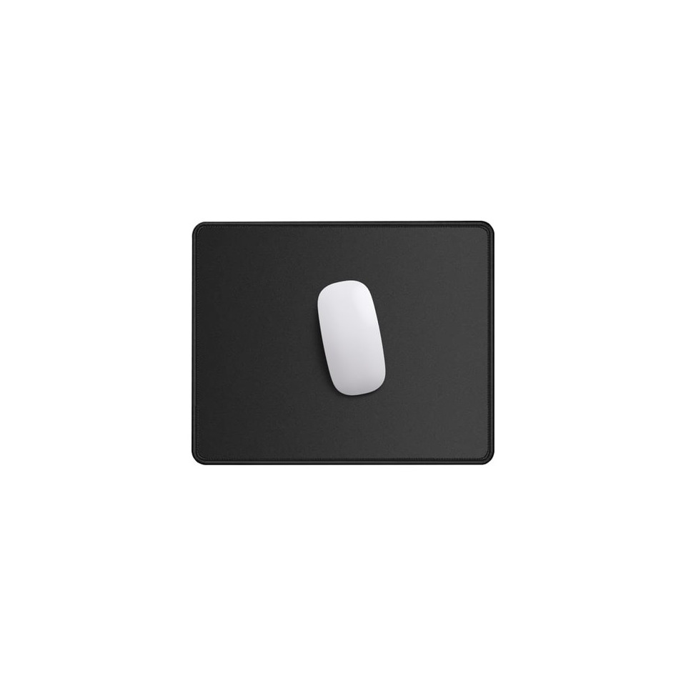 Tastatur-Maus-Pad, Mousepad, Schwarz, großes Pad, Weißer Mauszeiger