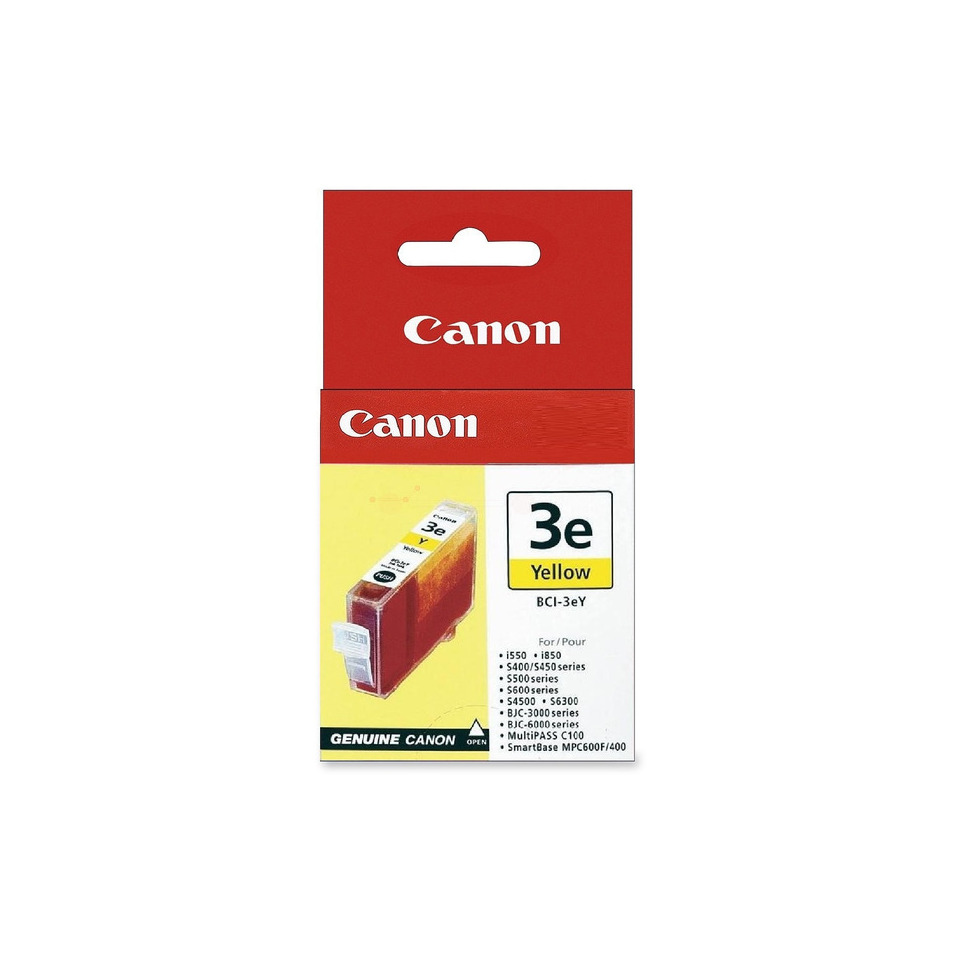 Tintenpatrone, Gelb, BCI-3eY, Canon, Farbpatrone