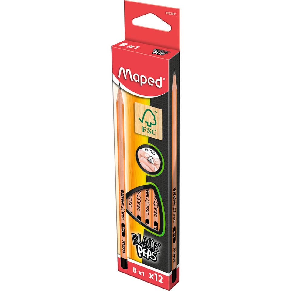 Bleistift, Holzstift, Buntstift, Ergonomisch, FSC