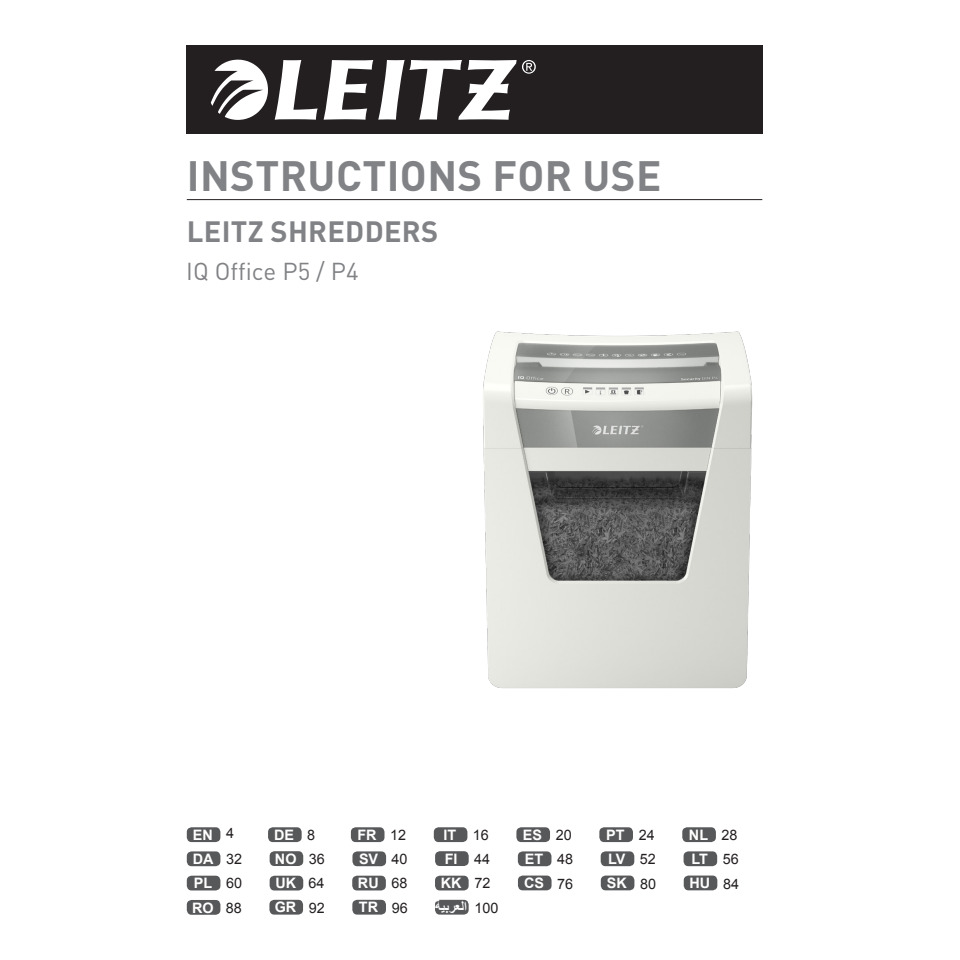 schredder, papier shredder, bürogerät, Leitz, weiß/grau