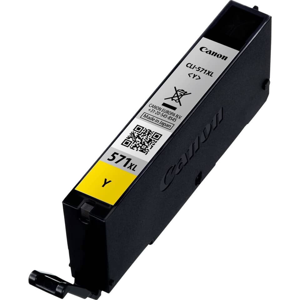 Tintenpatrone, Tintenpatrone Gelb, Canon Patronen, CL-571XL, gelbe Tintenpatrone