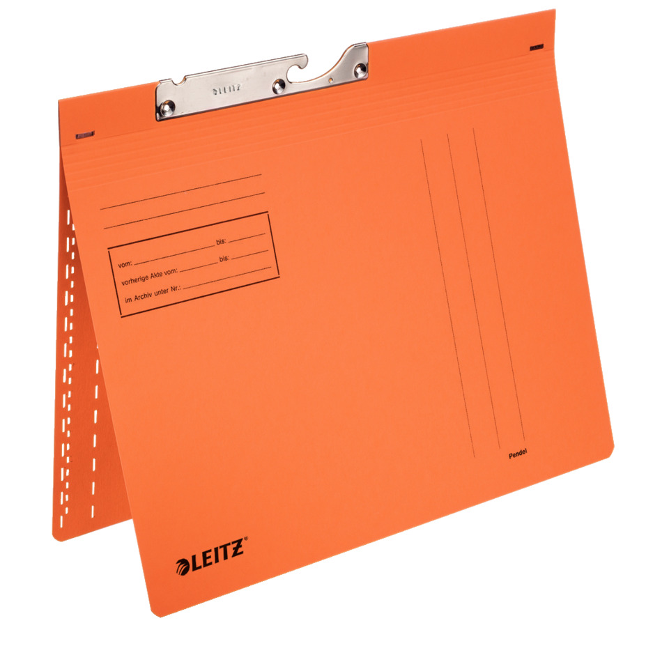 Ordner, Klemmbrett, Orange, Drahtfalzordner, Leitz, orange, Ablage Ordner, Datei-Ordner, Klemmbrett, Leitz