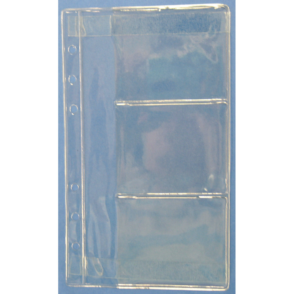 Schutzhülle, Planerfolie, Binderfolie, Kartenhülle, Clear pocket