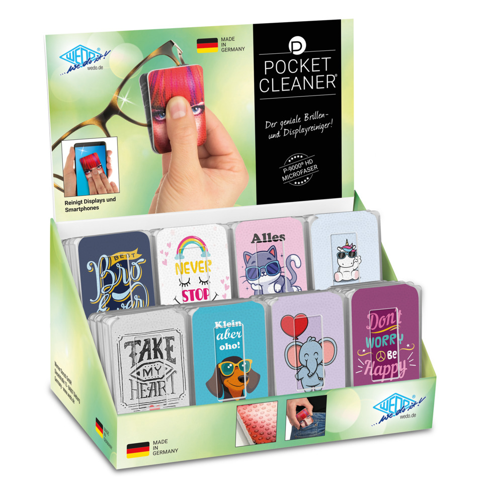 Schutzfolien, Pocket Cleaner, Displayschutz, Design-Sets, Kartendesigns