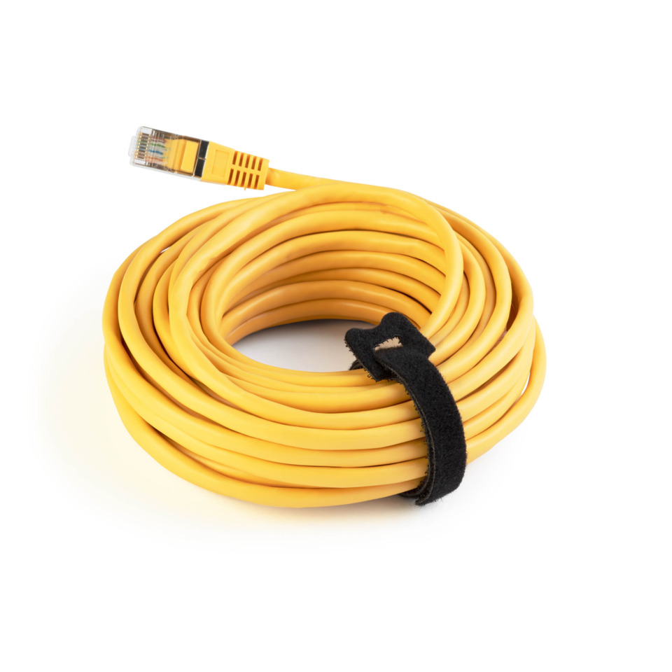 ethernetkabel, Netzwerkkabel, RJ45, Cat5e, gelbes kabel